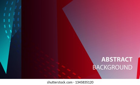 Abstract Triangle Background. Modern Wallpaper. Vector illustration - Vector