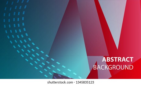 Abstract Triangle Background. Modern Wallpaper. Vector illustration - Vector
