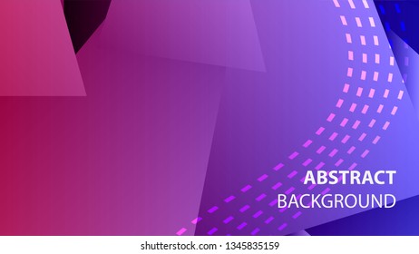 Abstract Triangle Background. Modern Wallpaper. Vector illustration - Vector