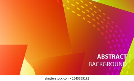 Abstract Triangle Background. Modern Wallpaper. Vector illustration - Vector