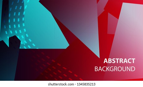 Abstract Triangle Background. Modern Wallpaper. Vector illustration - Vector