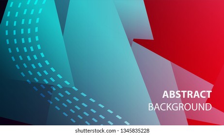 Abstract Triangle Background. Modern Wallpaper. Vector illustration - Vector