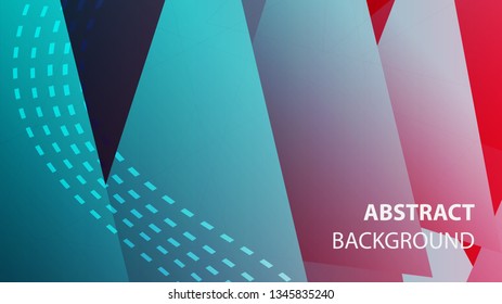 Abstract Triangle Background. Modern Wallpaper. Vector illustration - Vector