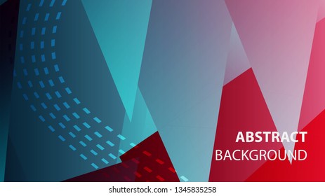 Abstract Triangle Background. Modern Wallpaper. Vector illustration - Vector