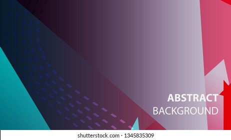 Abstract Triangle Background. Modern Wallpaper. Vector illustration - Vector