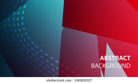 Abstract Triangle Background. Modern Wallpaper. Vector illustration - Vector