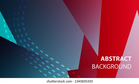Abstract Triangle Background. Modern Wallpaper. Vector illustration - Vector