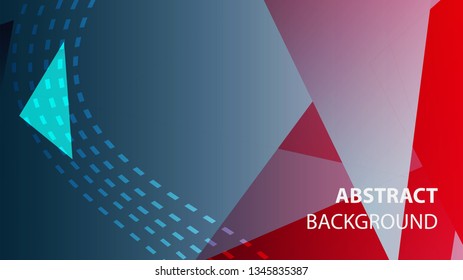 Abstract Triangle Background. Modern Wallpaper. Vector illustration - Vector