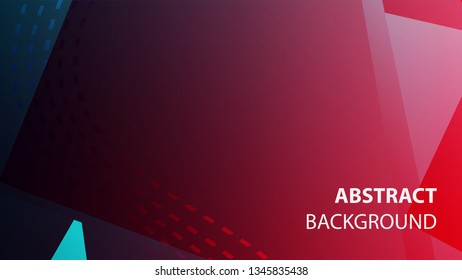 Abstract Triangle Background. Modern Wallpaper. Vector illustration - Vector