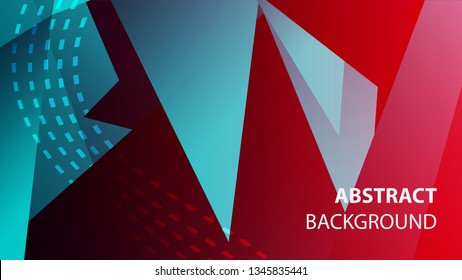 Abstract Triangle Background. Modern Wallpaper. Vector illustration - Vector