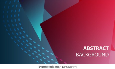 Abstract Triangle Background. Modern Wallpaper. Vector illustration - Vector