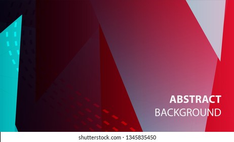 Abstract Triangle Background. Modern Wallpaper. Vector illustration - Vector
