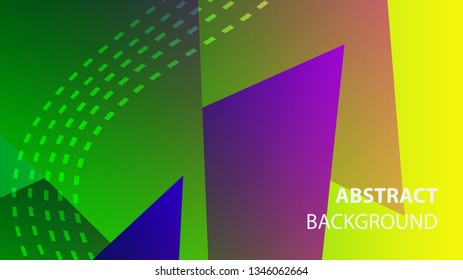 Abstract Triangle Background. Modern Wallpaper. Vector illustration - Vector
