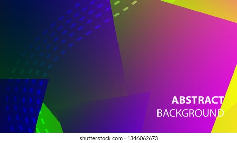 Abstract Triangle Background. Modern Wallpaper. Vector illustration - Vector