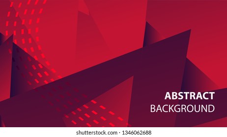 Abstract Triangle Background. Modern Wallpaper. Vector illustration - Vector