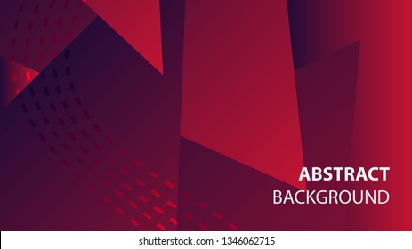 Abstract Triangle Background. Modern Wallpaper. Vector illustration - Vector