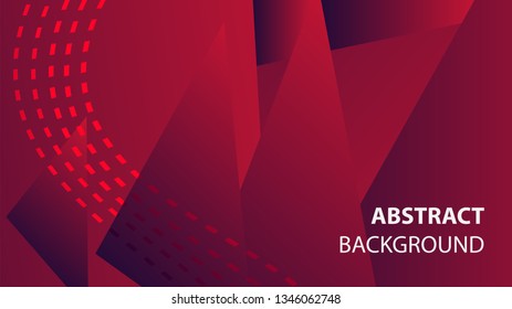 Abstract Triangle Background. Modern Wallpaper. Vector illustration - Vector