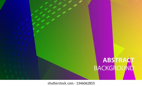 Abstract Triangle Background. Modern Wallpaper. Vector illustration - Vector