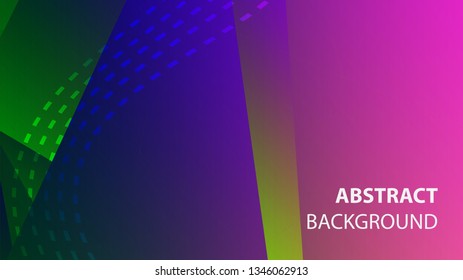 Abstract Triangle Background. Modern Wallpaper. Vector illustration - Vector