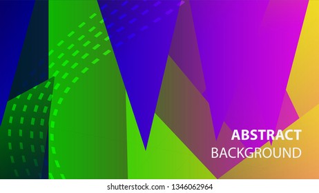 Abstract Triangle Background. Modern Wallpaper. Vector illustration - Vector