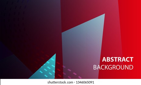 Abstract Triangle Background. Modern Wallpaper. Vector illustration - Vector
