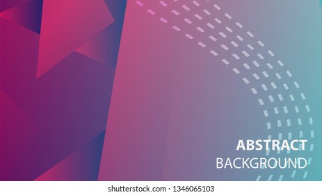 Abstract Triangle Background. Modern Wallpaper. Vector illustration - Vector