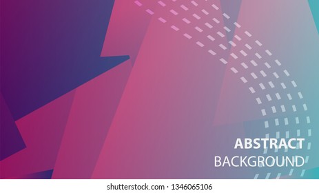 Abstract Triangle Background. Modern Wallpaper. Vector illustration - Vector