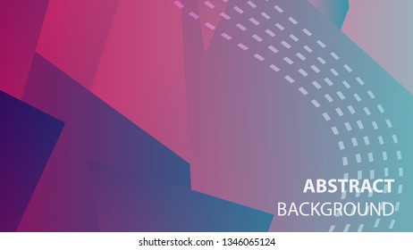 Abstract Triangle Background. Modern Wallpaper. Vector illustration - Vector