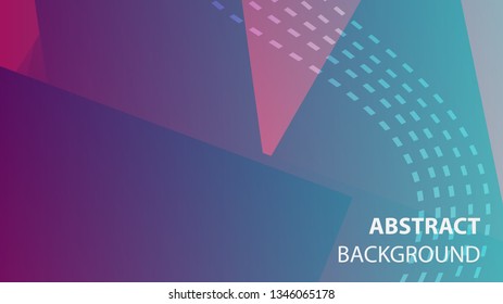 Abstract Triangle Background. Modern Wallpaper. Vector illustration - Vector