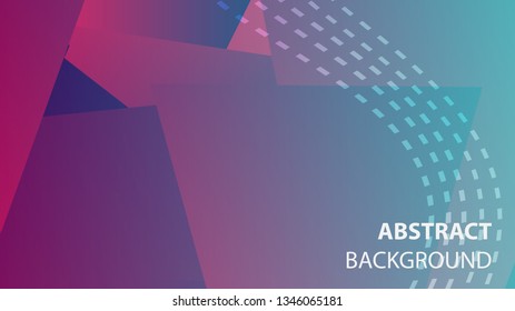 Abstract Triangle Background. Modern Wallpaper. Vector illustration - Vector
