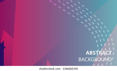 Abstract Triangle Background. Modern Wallpaper. Vector illustration - Vector
