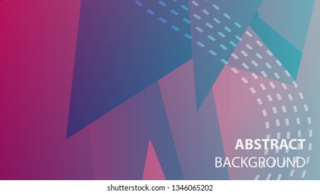 Abstract Triangle Background. Modern Wallpaper. Vector illustration - Vector