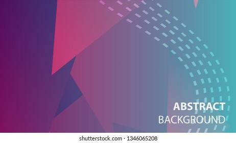 Abstract Triangle Background. Modern Wallpaper. Vector illustration - Vector