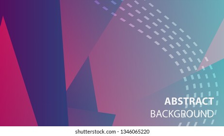 Abstract Triangle Background. Modern Wallpaper. Vector illustration - Vector