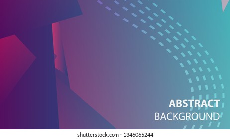 Abstract Triangle Background. Modern Wallpaper. Vector illustration - Vector