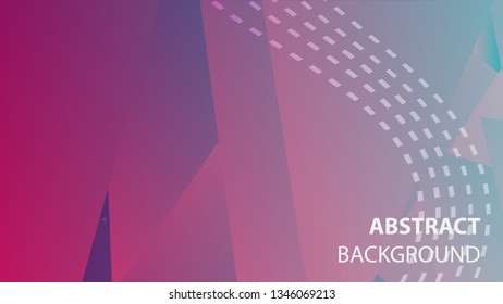 Abstract Triangle Background. Modern Wallpaper. Vector illustration - Vector