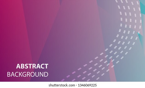 Abstract Triangle Background. Modern Wallpaper. Vector illustration - Vector