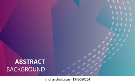 Abstract Triangle Background. Modern Wallpaper. Vector illustration - Vector