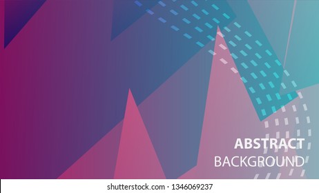 Abstract Triangle Background. Modern Wallpaper. Vector illustration - Vector