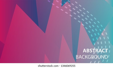 Abstract Triangle Background. Modern Wallpaper. Vector illustration - Vector