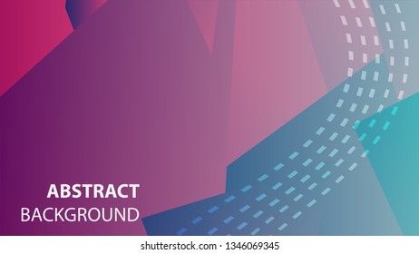 Abstract Triangle Background. Modern Wallpaper. Vector illustration - Vector