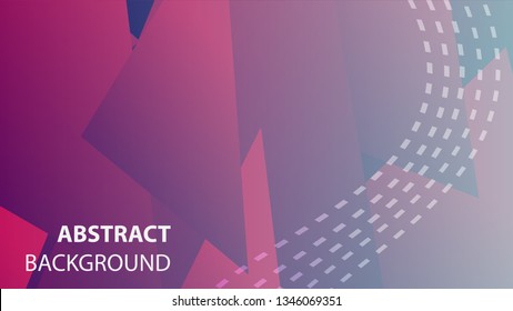 Abstract Triangle Background. Modern Wallpaper. Vector illustration - Vector