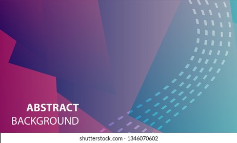 Abstract Triangle Background. Modern Wallpaper. Vector illustration - Vector
