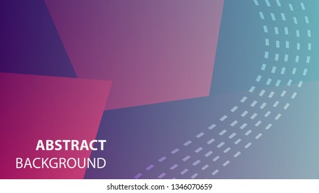 Abstract Triangle Background. Modern Wallpaper. Vector illustration - Vector