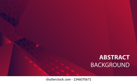 Abstract Triangle Background. Modern Wallpaper. Vector illustration - Vector
