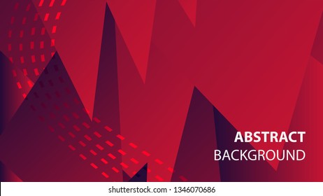 Abstract Triangle Background. Modern Wallpaper. Vector illustration - Vector