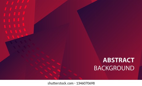 Abstract Triangle Background. Modern Wallpaper. Vector illustration - Vector