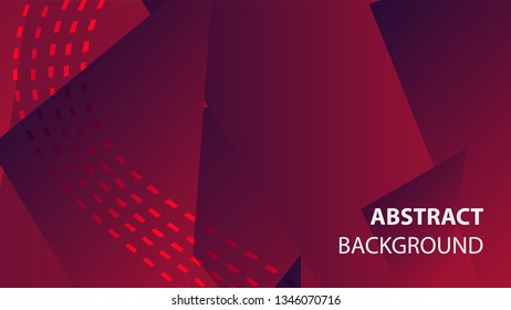 Abstract Triangle Background. Modern Wallpaper. Vector illustration - Vector