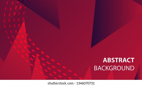 Abstract Triangle Background. Modern Wallpaper. Vector illustration - Vector
