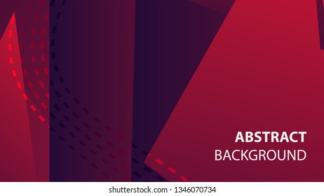 Abstract Triangle Background. Modern Wallpaper. Vector illustration - Vector